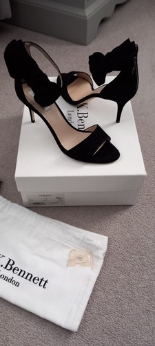 Bennett black suede agata - l,