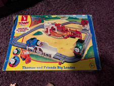 tomy train set vintage big loader