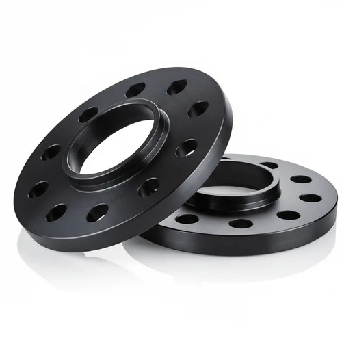 Wheel spacer flange - , black