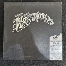 Jeff Wayne War Of The Worlds Box Set 1979 With Poster