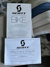 Scott E Bike Manuals/handbook