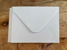 5 x Small White Greeting Card