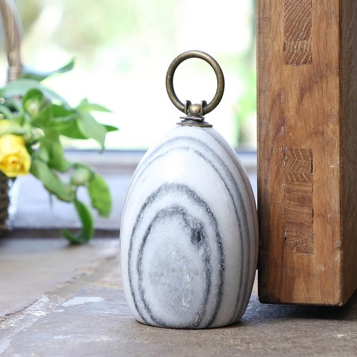 Marble door stop - marble, heavy