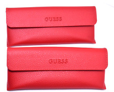 2Pcs GUESS Red Soft Case for