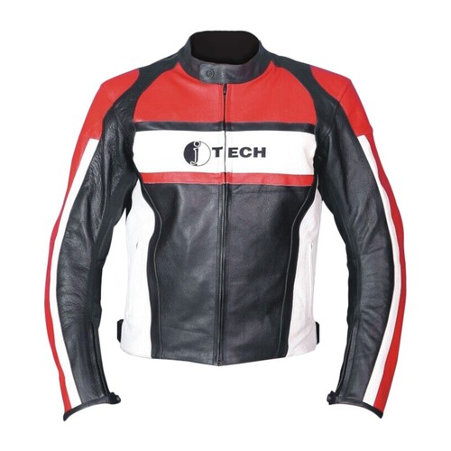 Men bike rider leather jacket - rider,