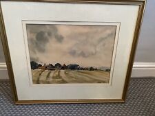 William.C. Perkins Towards The Mole Trap Essex" Watercolour Painting