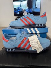 adidas L a Trainers Blue/Red 