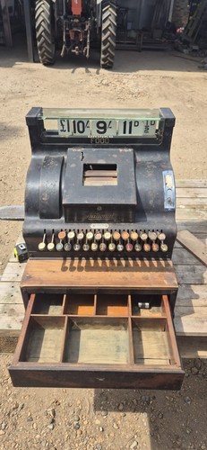 Antique national cash register - cash,