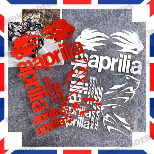 Aprilia decal sticker sheet - x2,