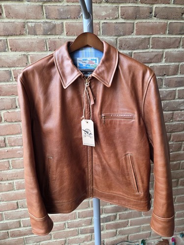 Aero leather jacket - leather,