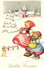 VINTAGE DUTCH NEW YEAR