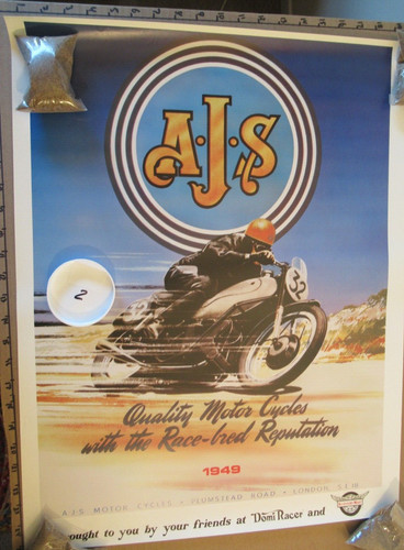 Ajs domi racer 1949 race - domi,