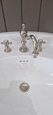 Heritage Hartlebury Bathroom Mixer Taps Swivel Spout Vintage Gold  ex display