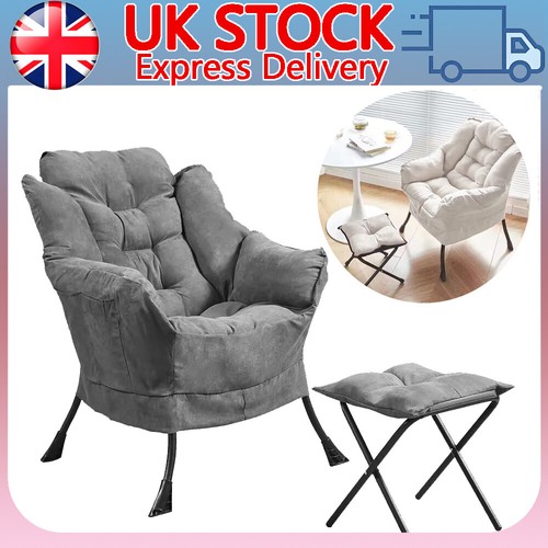 Comfy armchair with footstool - comfy,