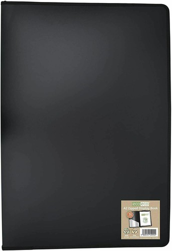Eco display book black - book, zip