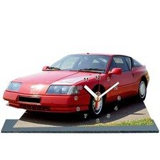 Alpine-GTA-01 Red Clock on