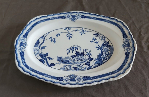 Antique alfred meakin blue - alfred, &