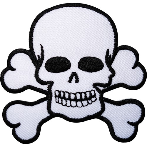Skull and crossbones - and,