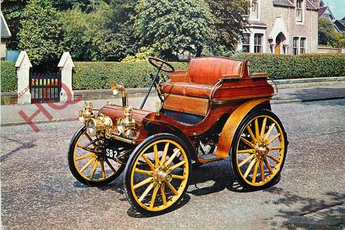 Picture postcard vintage car - picture, postcard~