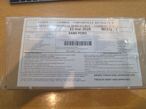 New sealed french - new, rcir