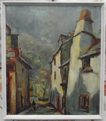 Impressionist oil canvas - oil,