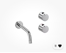 Roca Element Basin Mixer Tap Chrome Bathroom Sink Tap