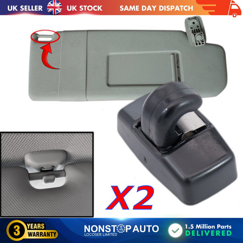 Front sun visor hook clips - sun,