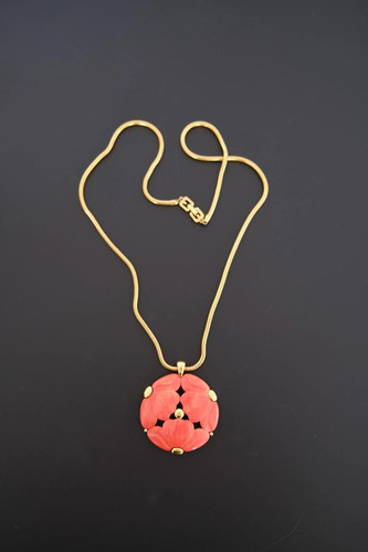 Vintage givenchy 1980s - givenchy, coral