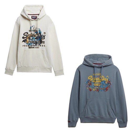 Superdry men hoodie vi - men's,