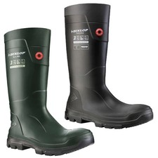 Mens Dunlop PuroFort TerraPro Work Steel Toe S5 Wellington Wellies Sizes 7 to 13