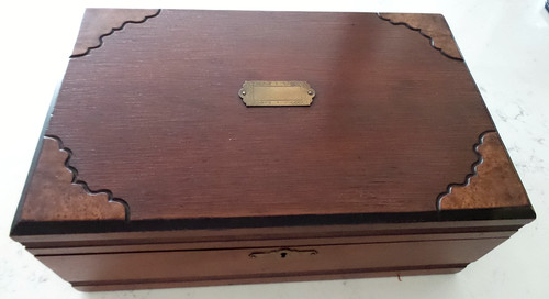 Antique english mahogany wood - english,