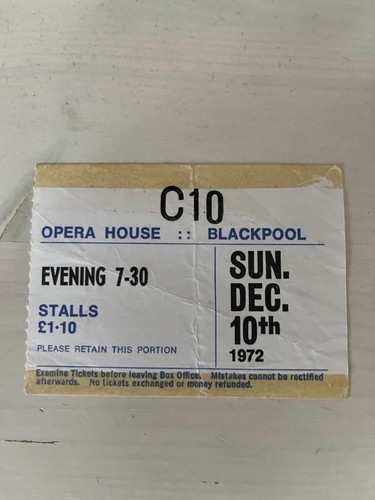 The faces concert ticket - concert,