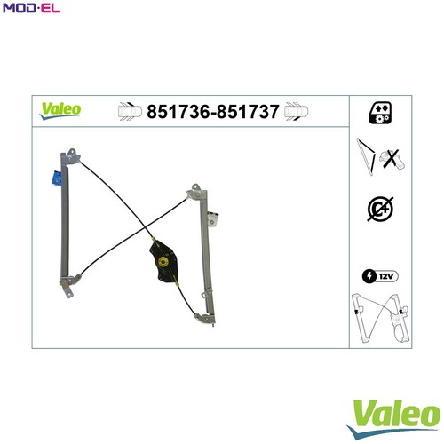 Window regulator 851736 for - window, vw