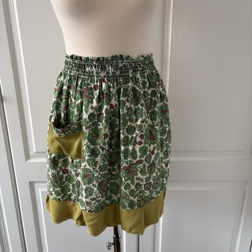 Vintage green floral unbranded - vintage,