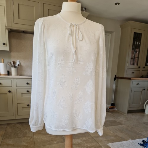 Hush bella tie neck blouse - neck,