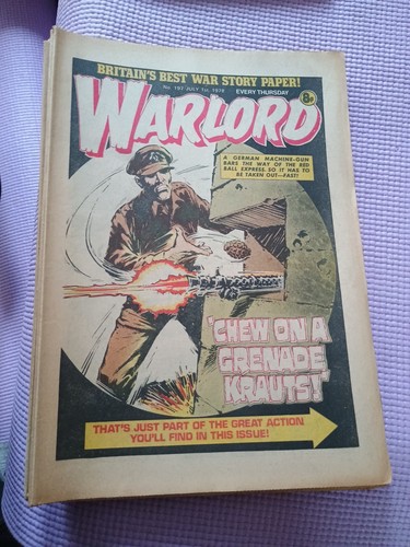 Warlord 1978 comic x10 - comic,