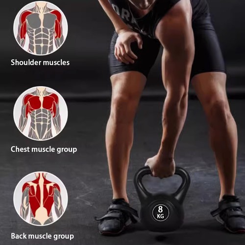Concrete kettlebell 10kg - concrete,