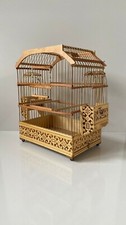 WOODEN BIRD CAGE / PARAKEET /