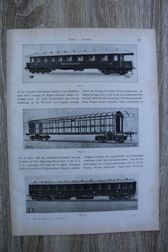 Sheet 1910 passenger wagon - sheet,