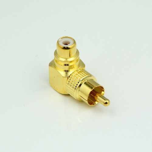 Right angle angled metel rca - right,