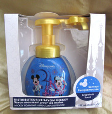 Disneyland Paris 30th Anniversary Hand Soap Dispenser Mickey Mouse Grapefruit