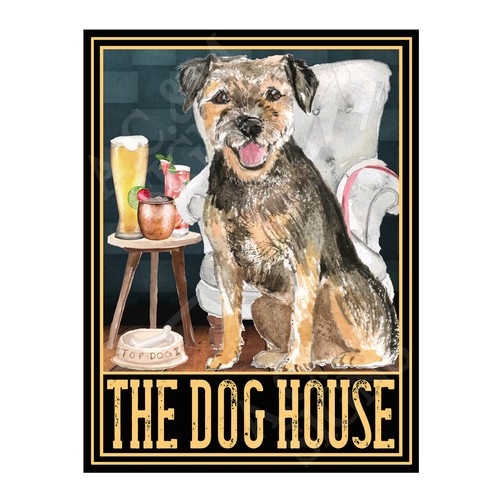 The dog house - house, tin
