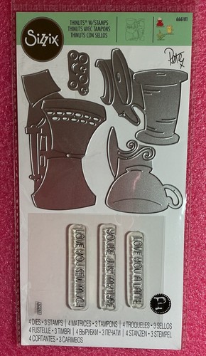 Sizzix thinlits die set with - sizzix,
