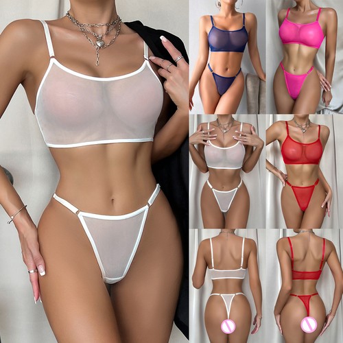 Ladies mesh see through - see,
