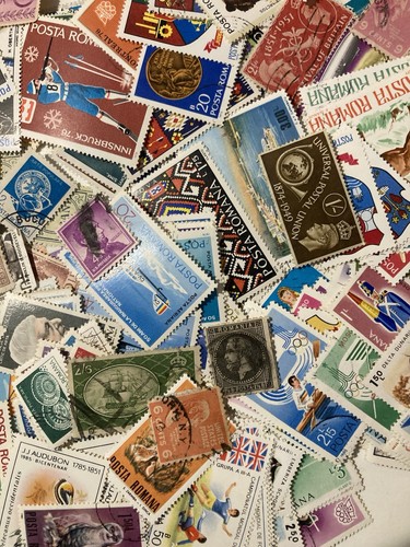 200 worldwide random stamps - 200+,