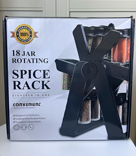 Jar rotating spice rack - jar,