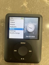 Apple iPod Nano 8GB 3rd Generation - Black