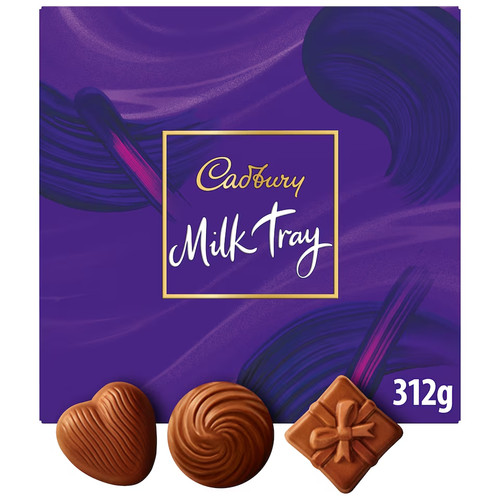 Cadbury milk tray 312g - cadbury,
