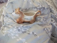 vintage gurnesey cow cream jug
