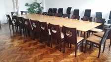 Stunning office meeting boardroom conference table. Extra large (seats up to 20)